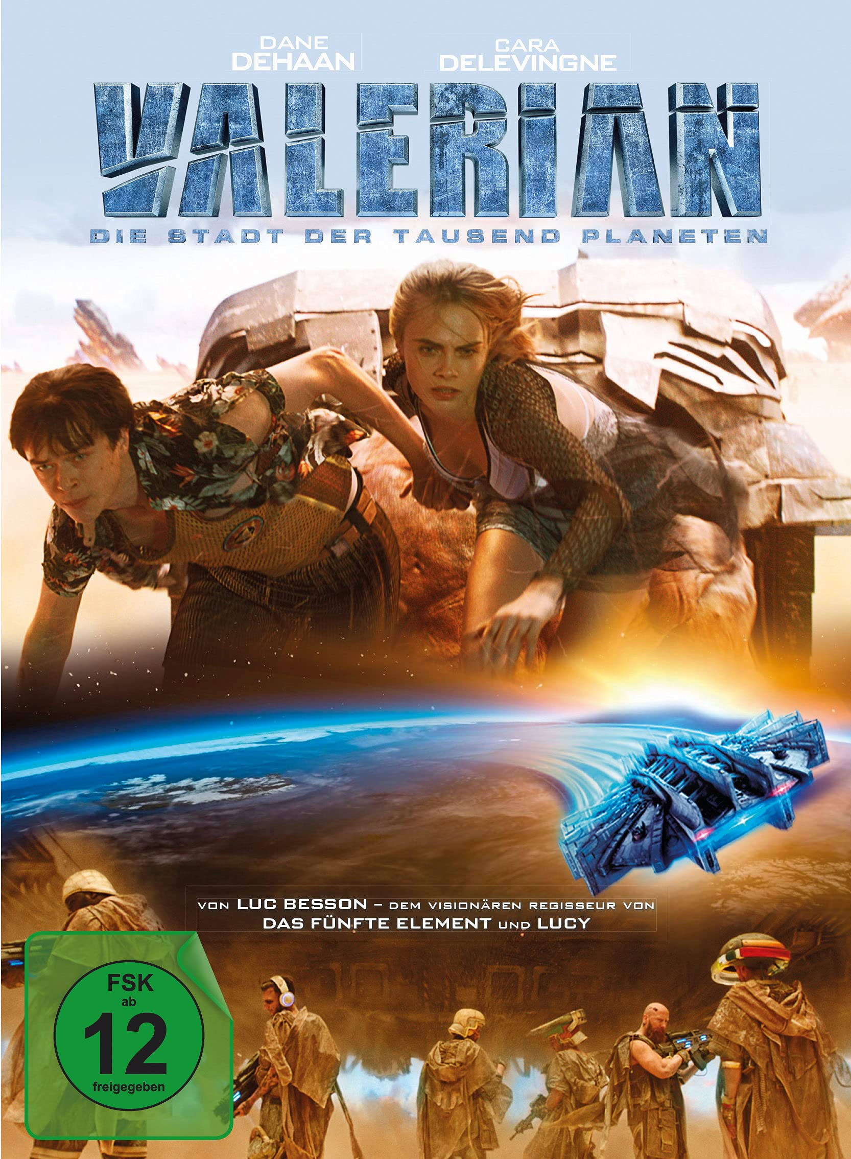 Valerian - Die Stadt der tausend Planeten - 4K Ultra HD Blu-ray + Blu-ray / Mediabook / Cover B (4K Ultra HD+Blu-ray)