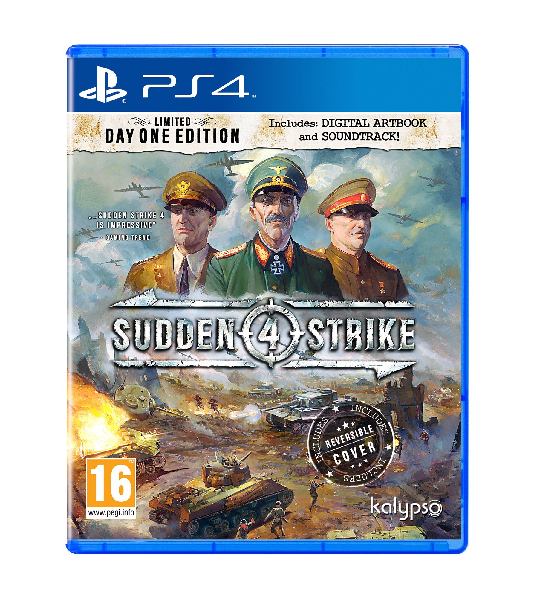 Sudden Strike 4 [Limited Day One Edition, inkl. Reversible Cover, UK Import]