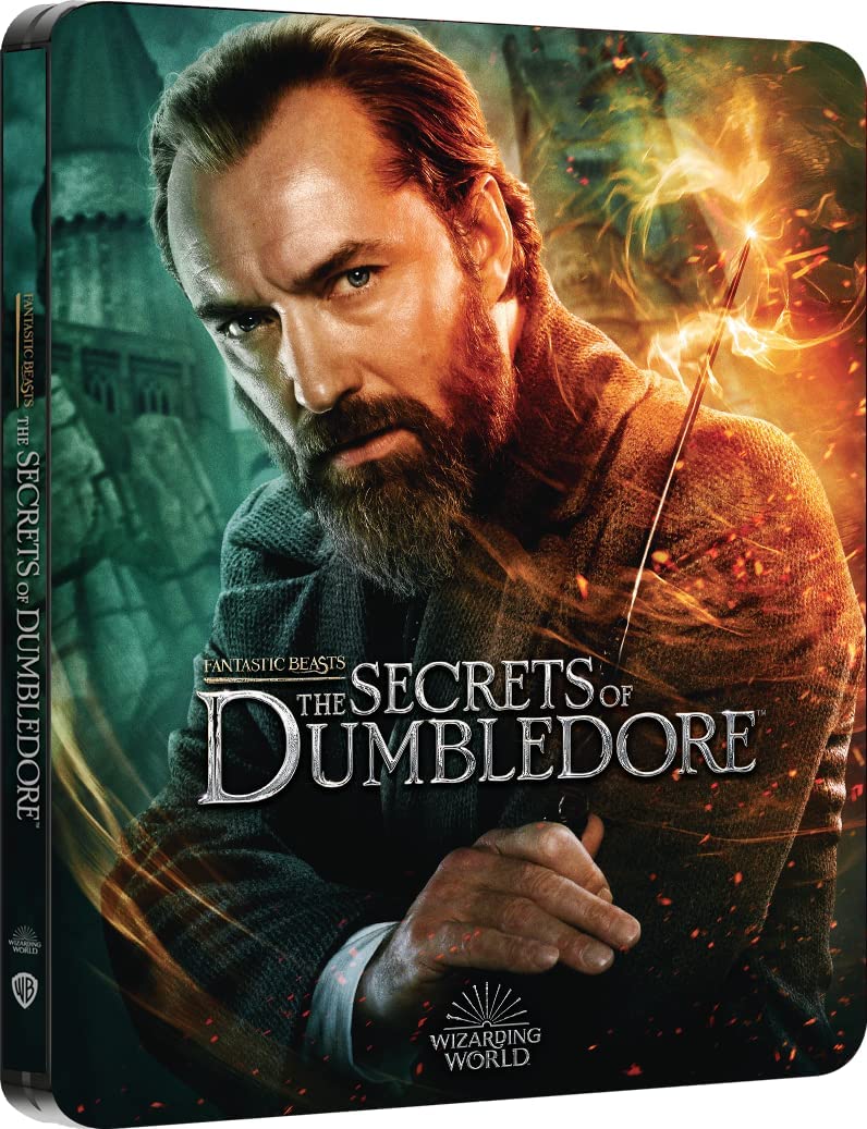 Phantastische Tierwesen: Dumbledores Geheimnisse 4K UHD Limited Steelbook Edition (Dolby Atmos Deutsch und Dolby TrueHD 7.1)