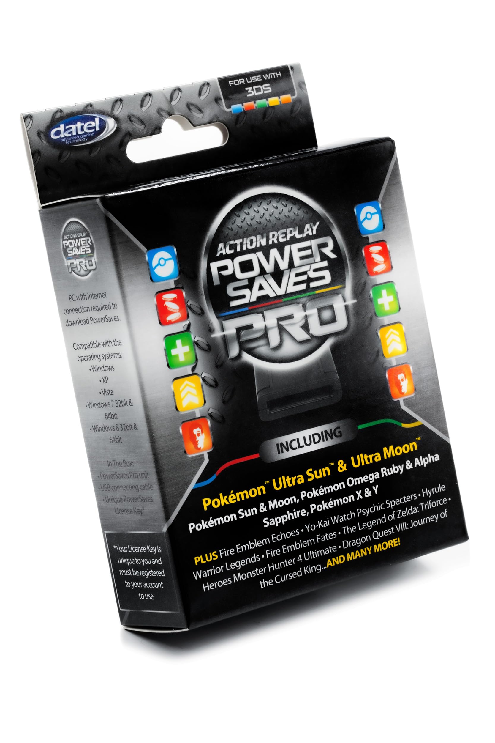 Action Replay 3DS PowerSaves Pro 2018 Box Edition (Nintendo 3DS XL/3DS & 2DS, New 2DS XL, New 2DS)