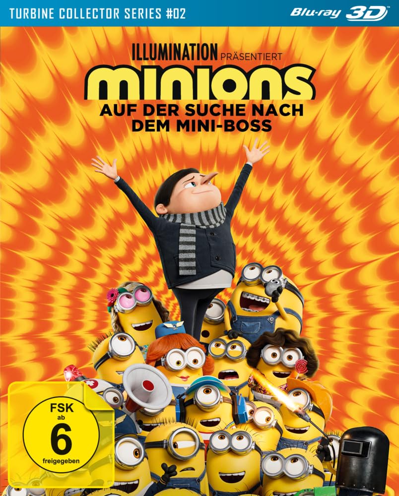 Minions - Auf der Suche nach dem Mini-Boss - 3D - Turbine Collector Series #02 [3D Blu-ray]