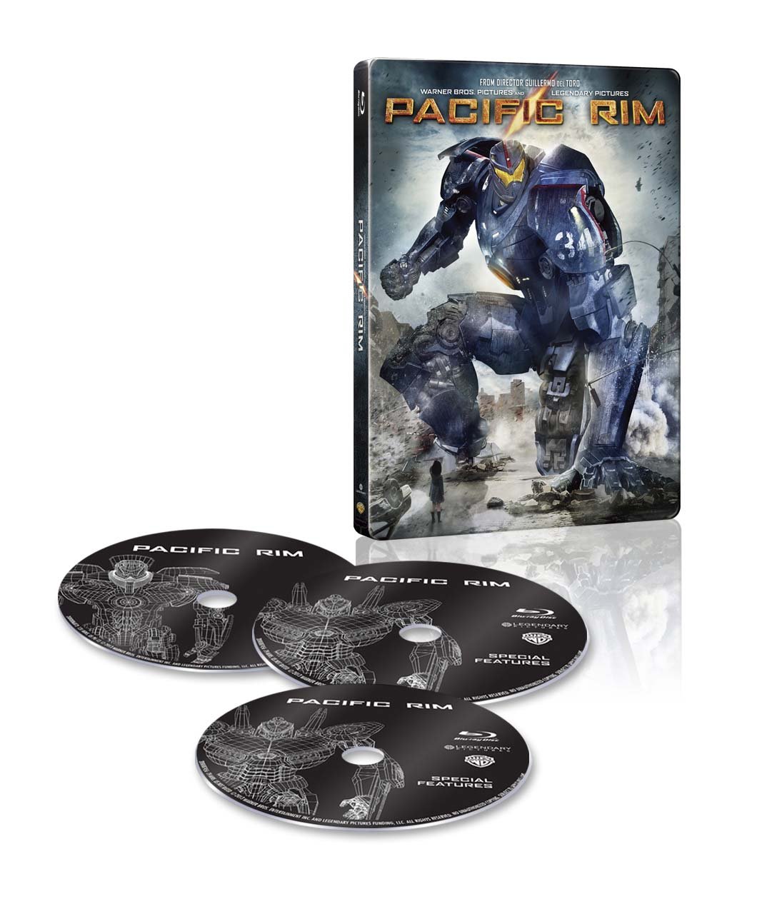 Pacific Rim - Steelbook (2nd Edition) (JP Import) Blu-ray mit DE Ton!