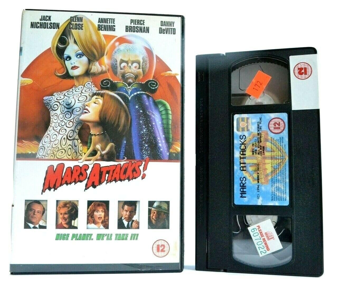 Mars Attacks [VHS] [UK Import]
