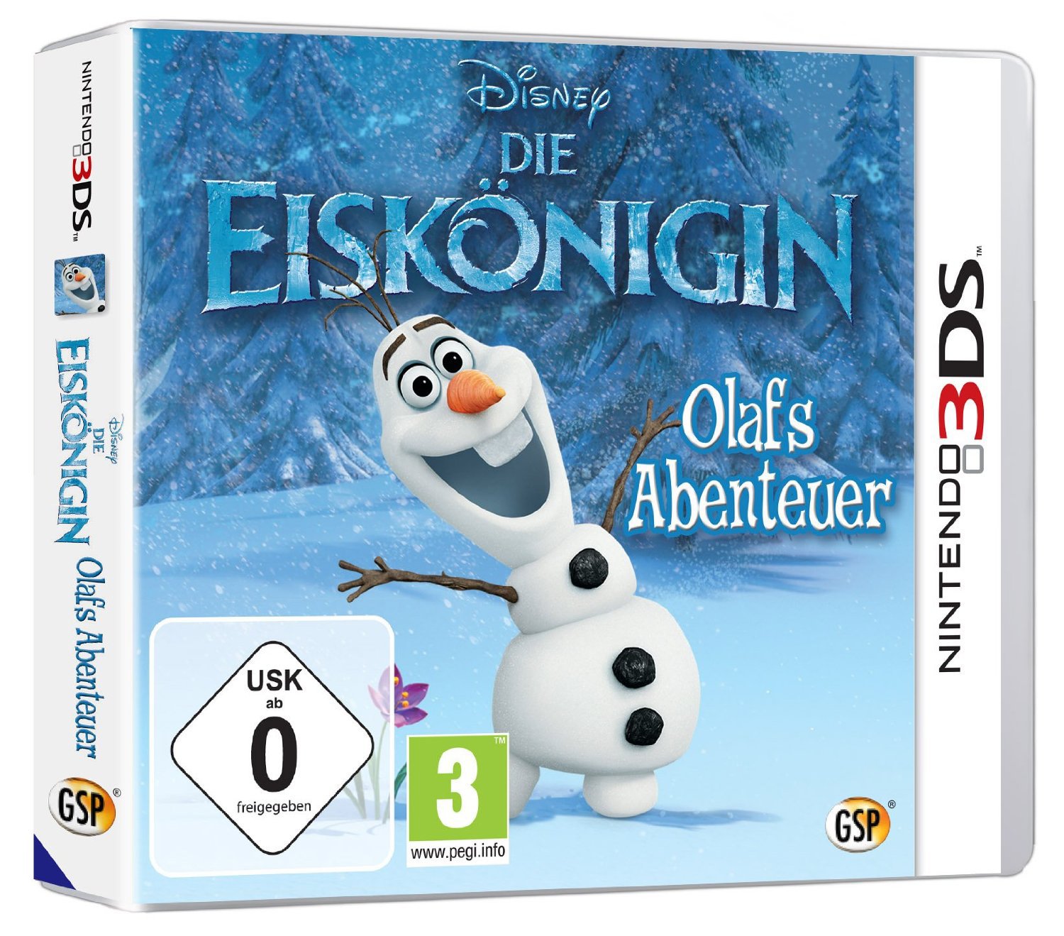 Disney Die Eiskönigin: Olafs Abenteuer - [Nintendo 3DS]