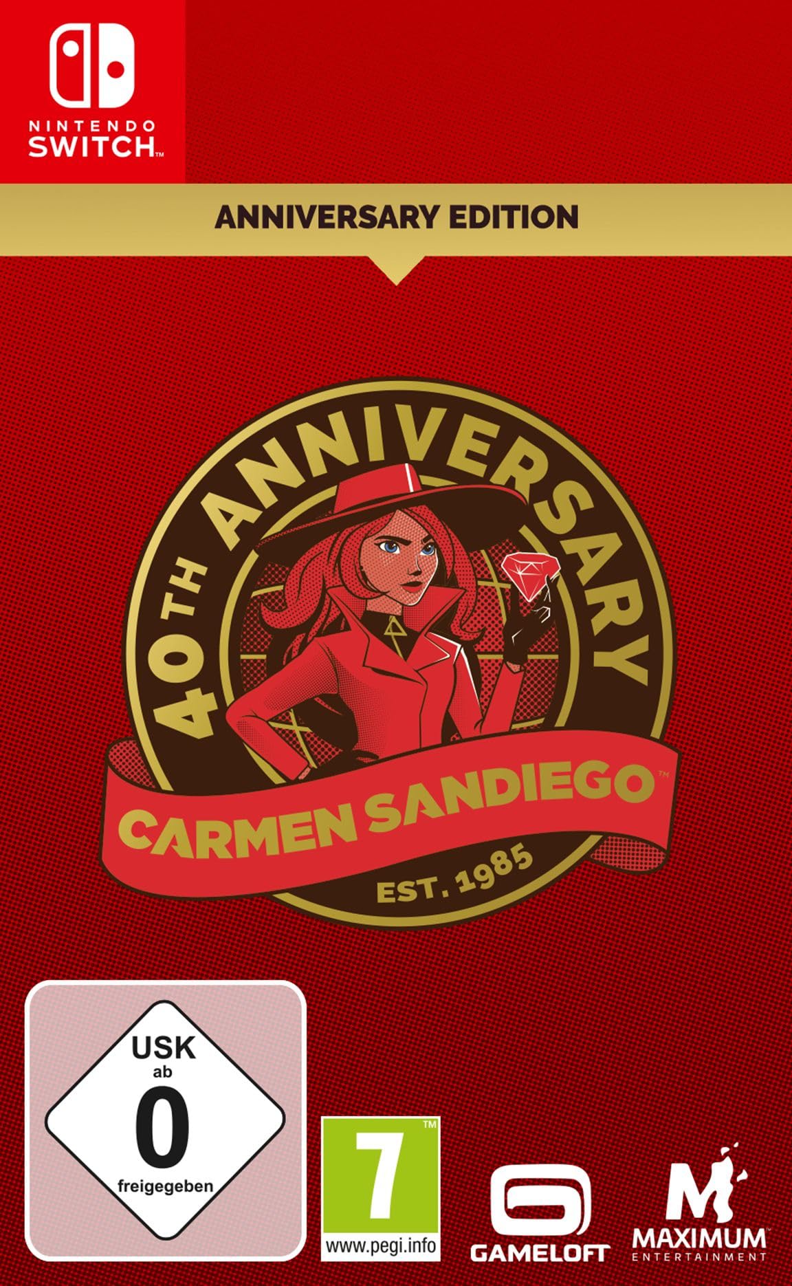 Carmen Sandiego: 40th Anniversary Edition [Nintendo Switch]