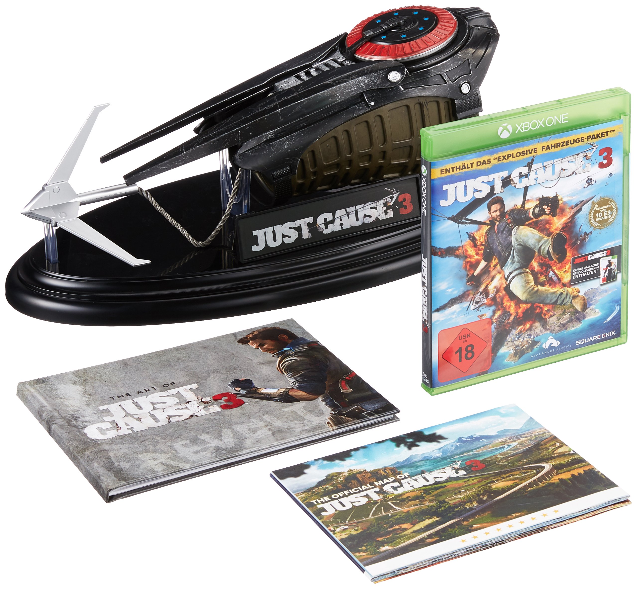 Just Cause 3 [Collectors Edition inkl. Grapple Hook Replik, Artbook, Karte]