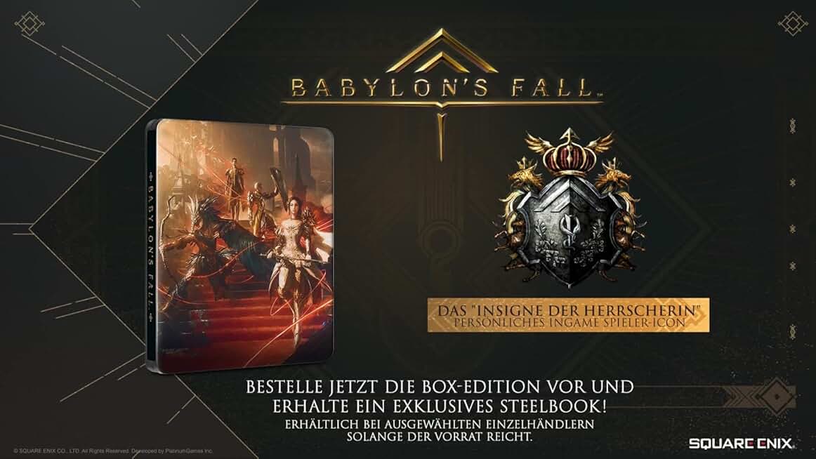 Babylon's Fall [exklusive Steelbook Edition]