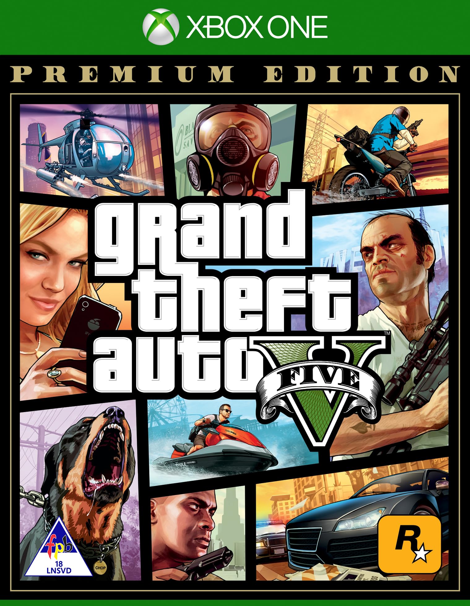 Grand Theft Auto V - Premium Online Edition [FR Import]