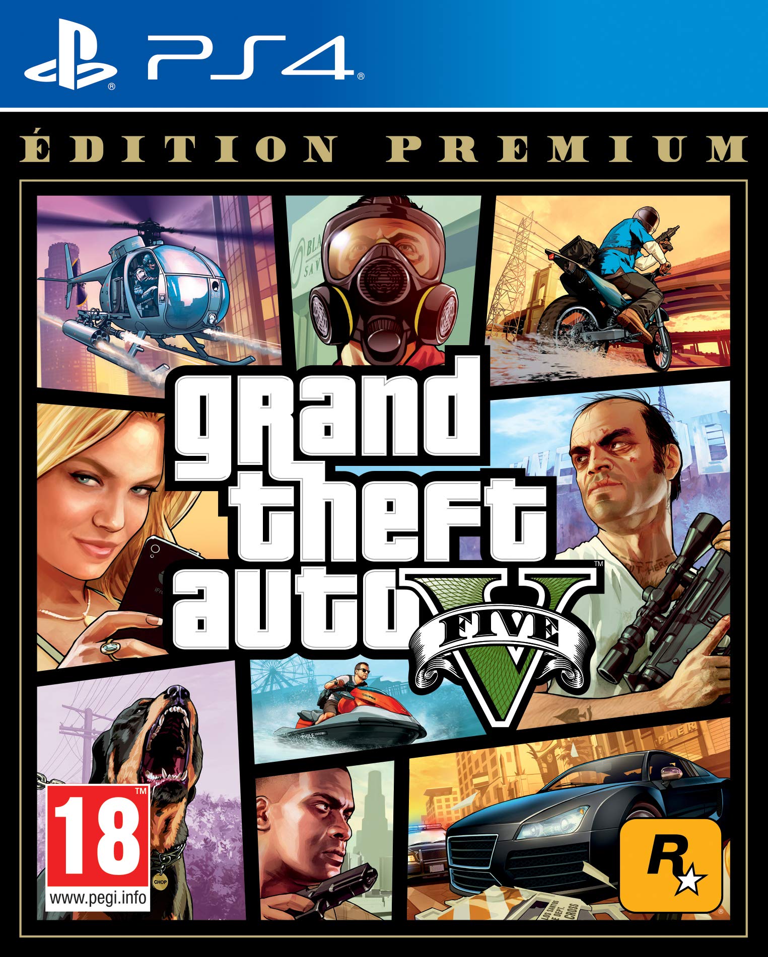 Grand Theft Auto V [Premium Edition, FR Import]