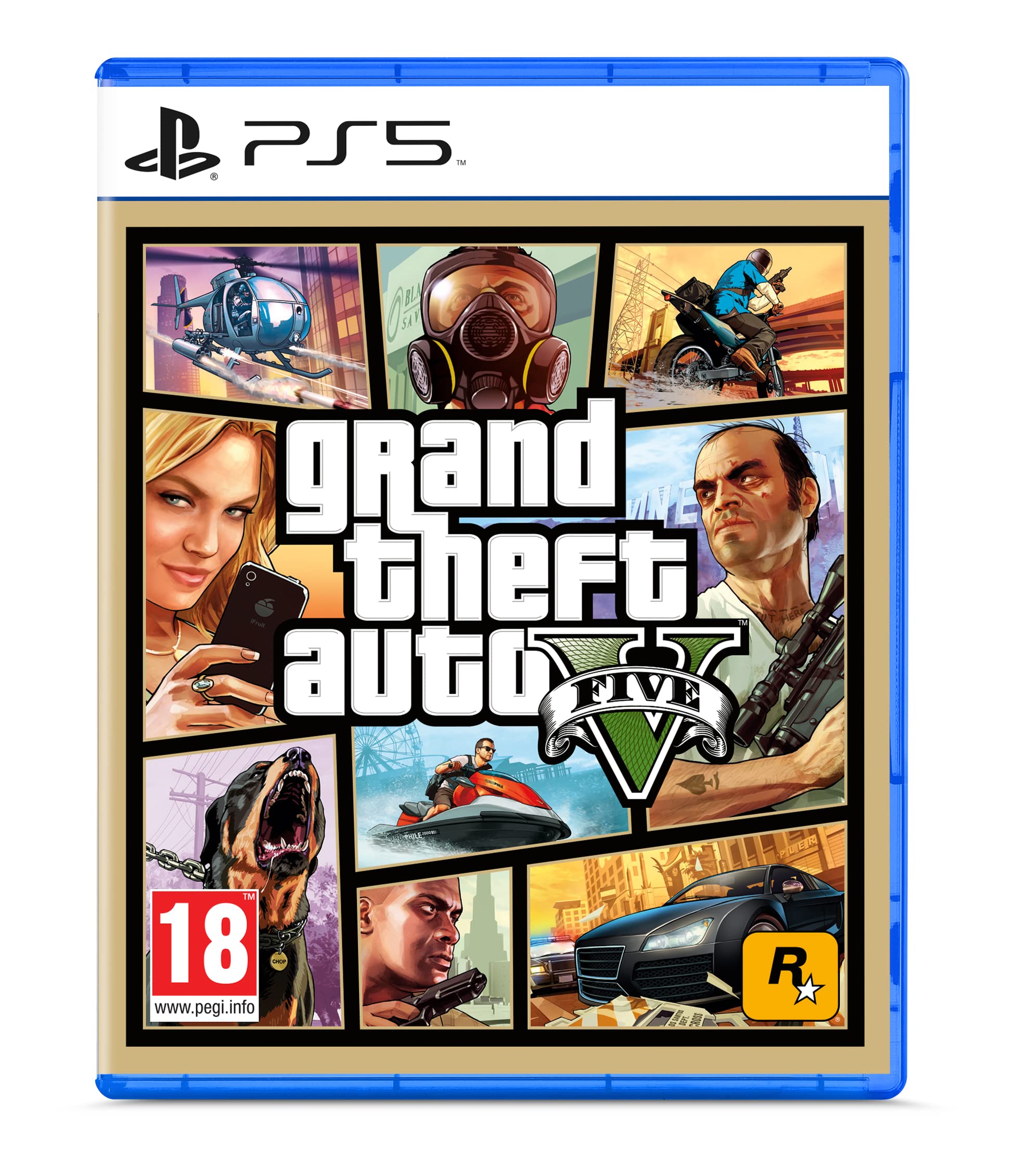GTA 5 - Grand Theft Auto V (100% UNCUT) (Deutsche Verpackung)