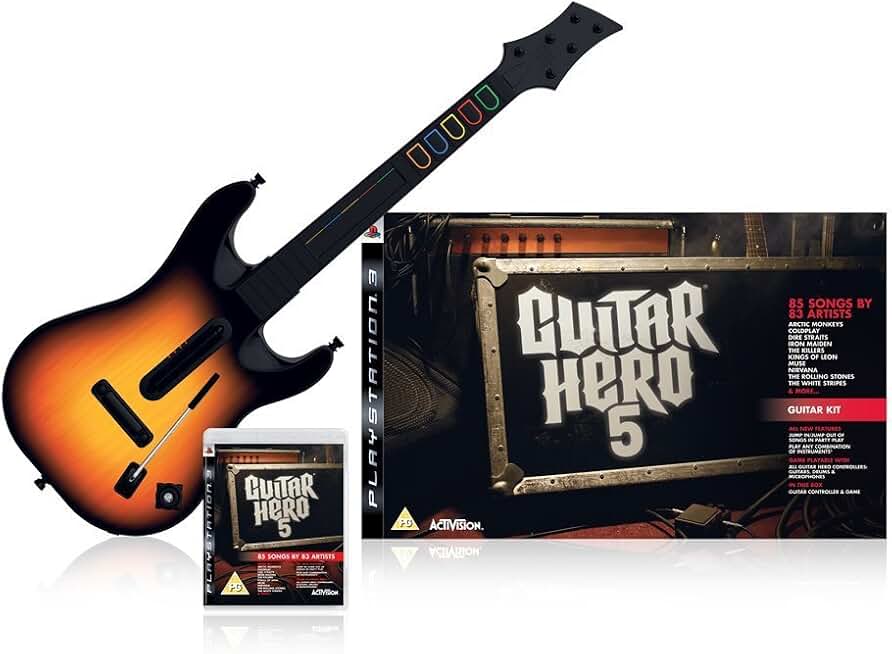 Guitar Hero 5 Playstation 3 - Guitar Bundle