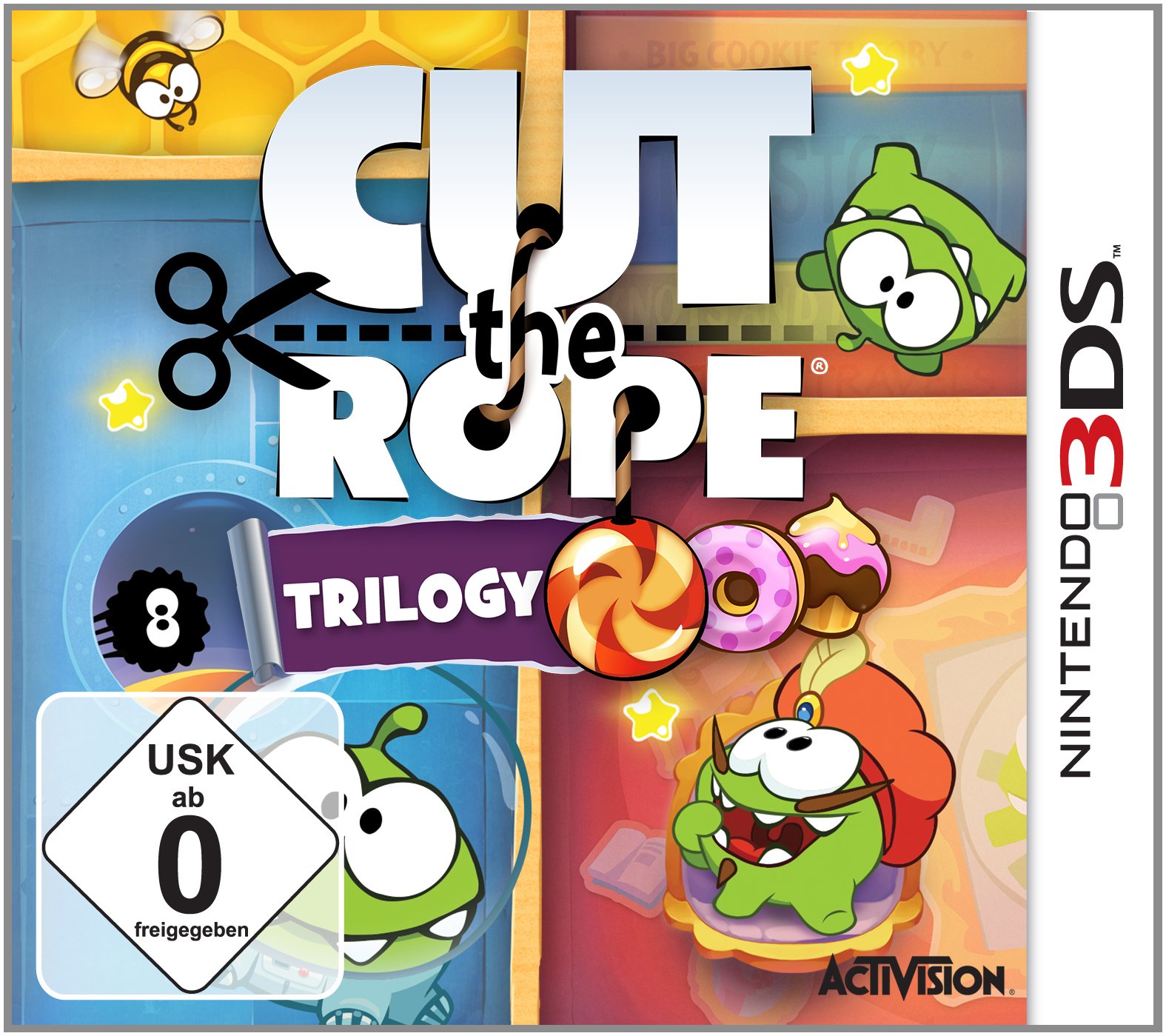 Cut the Rope Trilogy - [Nintendo 3DS]