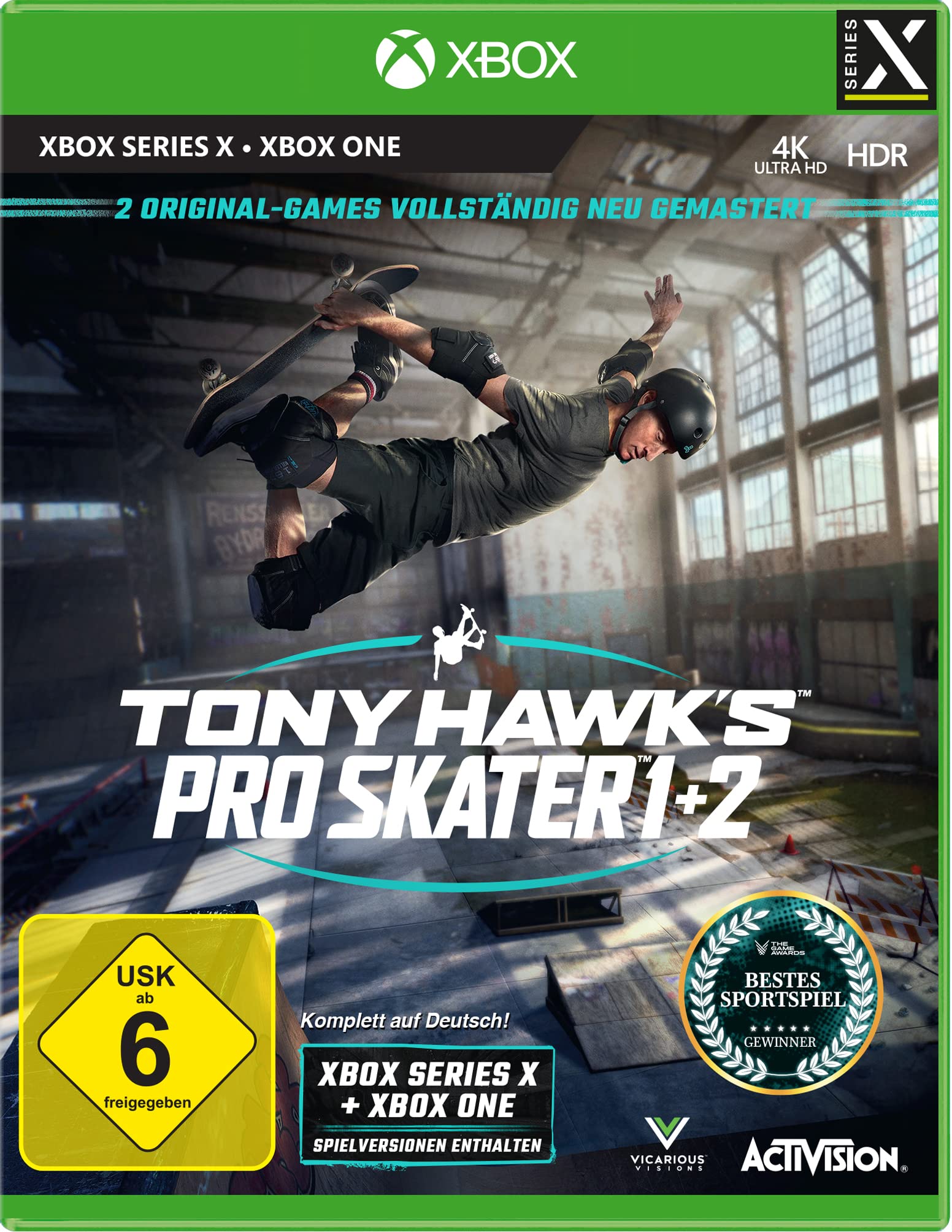 Tony Hawks Pro Skater 1+2 Remastered