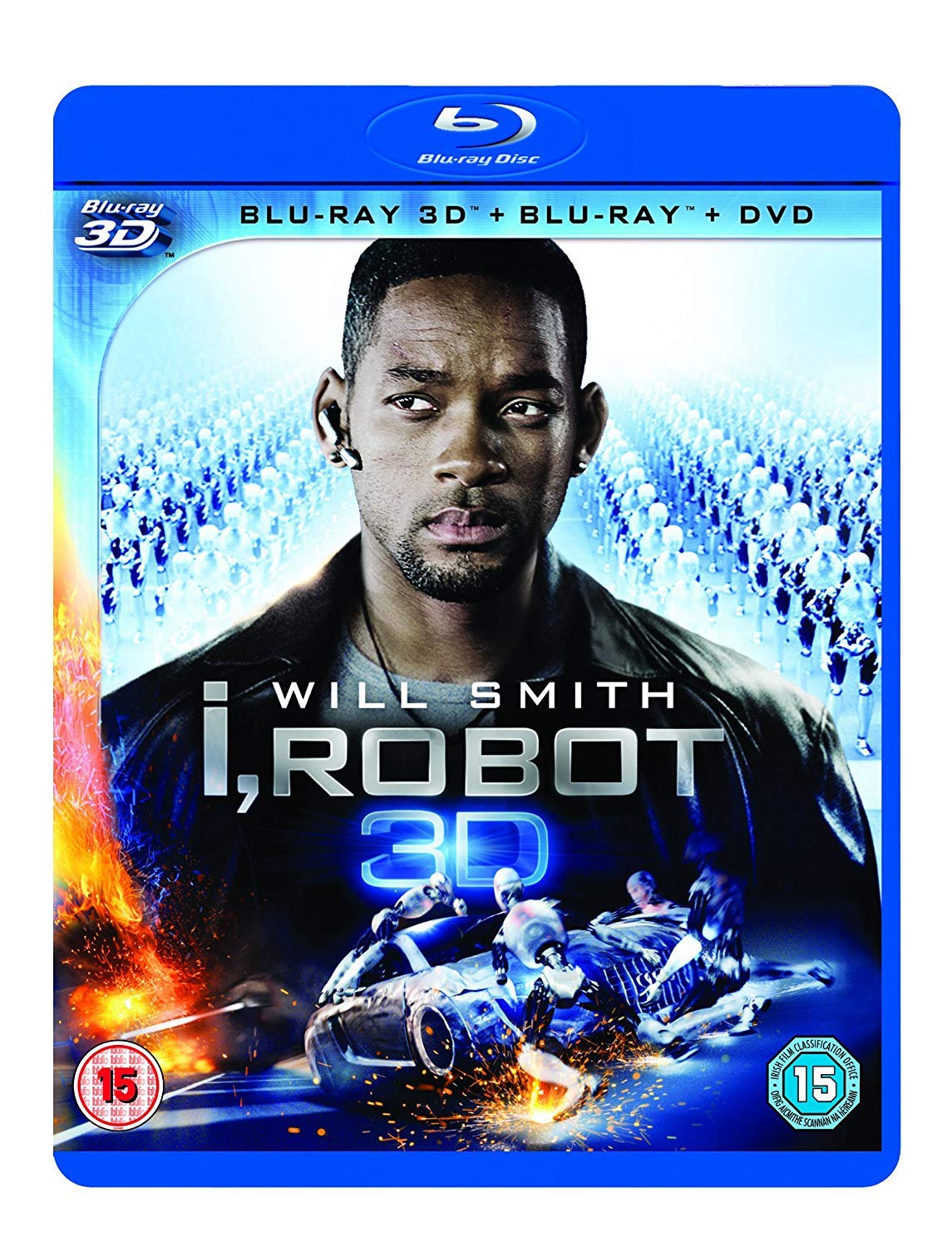 I Robot 3D Blu-ray + DVD