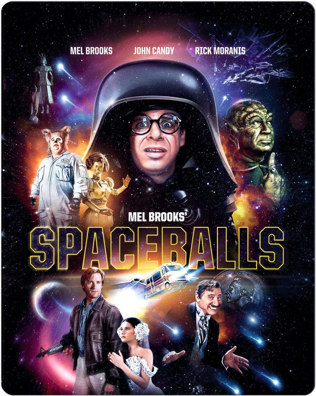 Spaceballs, Steelbook,Blu-ray mit deutschem Ton, Zavvi exklusiv, Uncut,