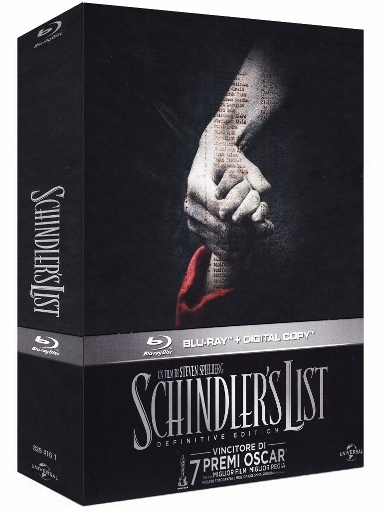 Schindler's list (definitive edition) (+DVD) [Blu-ray] [IT Import]