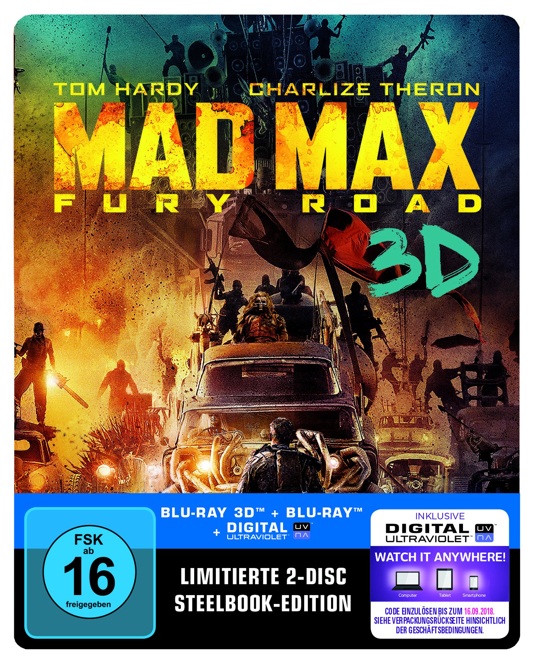 Mad Max: Fury Road Steelbook (exklusiv bei Amazon.de)