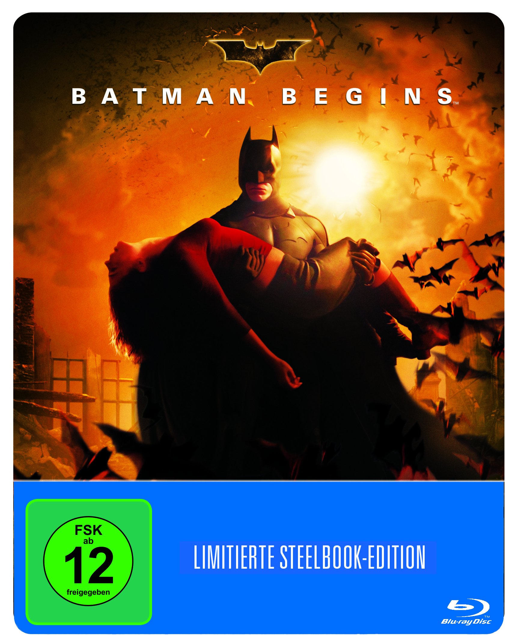 Batman Begins (Steelbook) (exklusiv bei Amazon.de) [Blu-ray] [Limited Edition]
