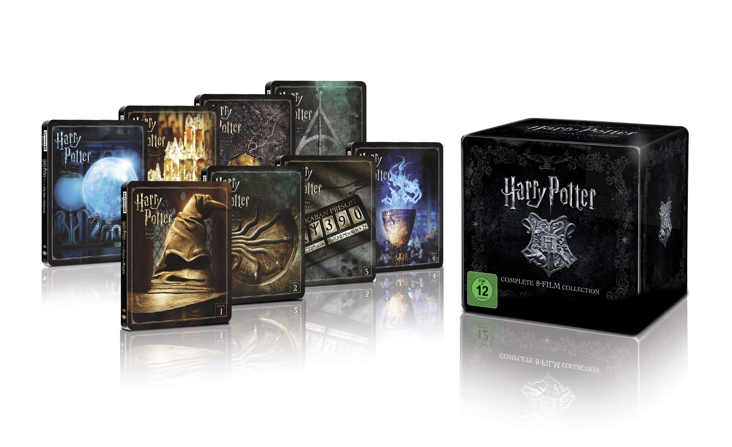 Harry Potter 4K Steelbook Complete Collection