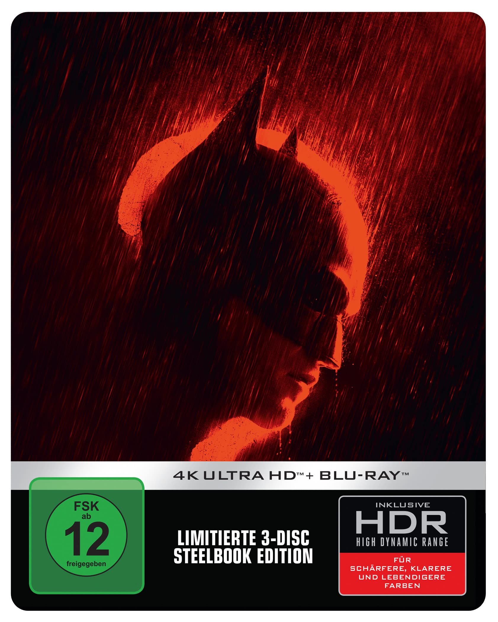 The Batman - Limited Steelbook [4K UHD + Blu-ray]