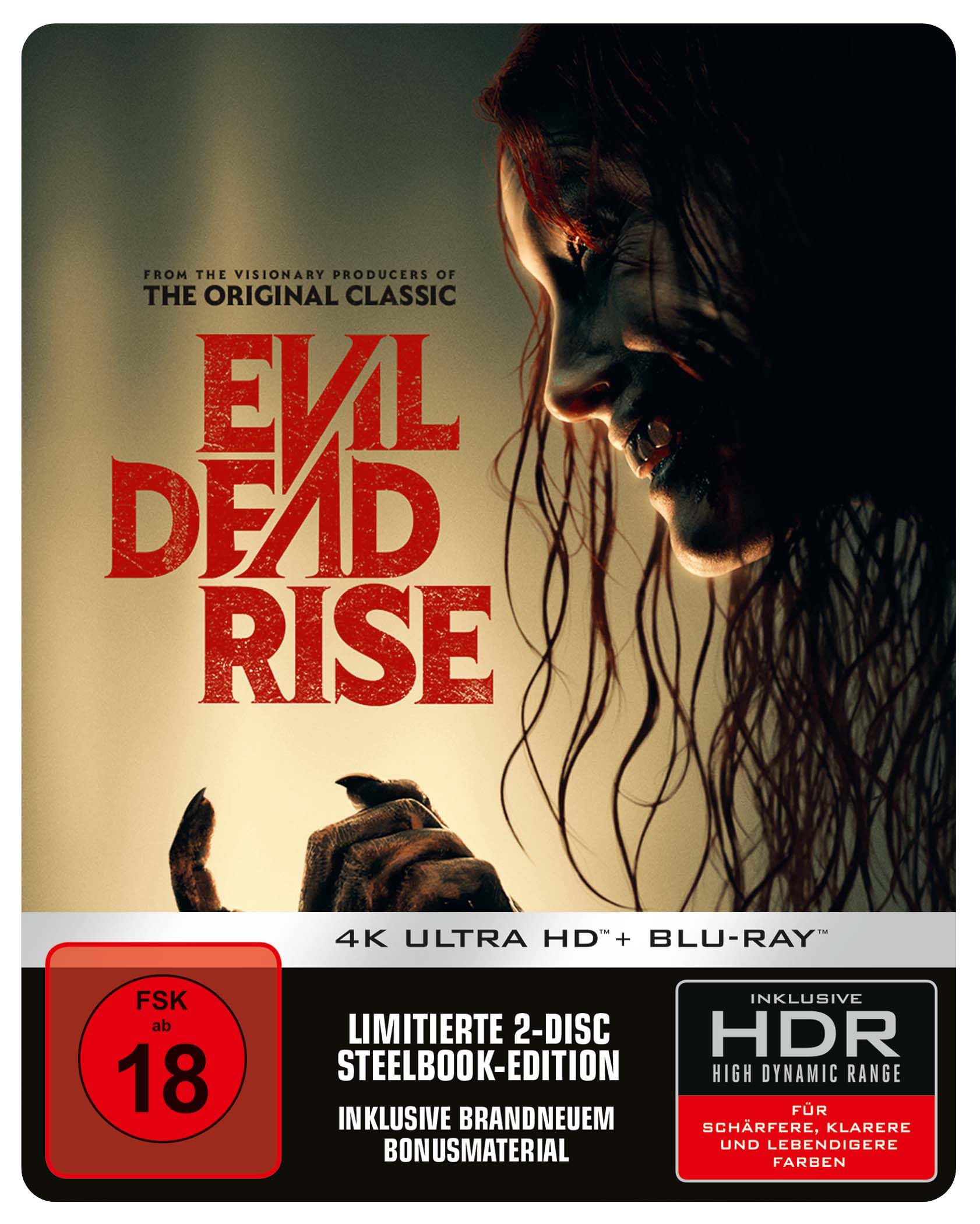 Evil Dead Rise - 4K UHD - Steelbook [Blu-ray]