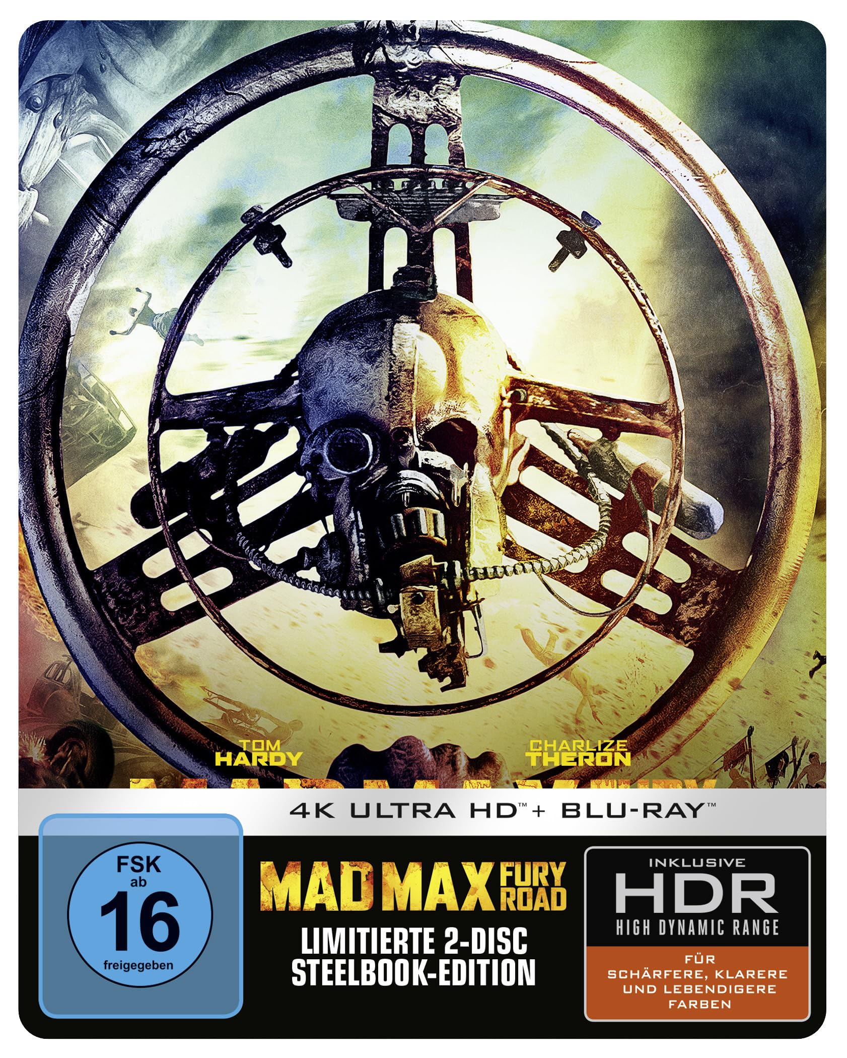 Mad Max: Fury Road - Limited Steelbook [4K UHD] + [Blu-ray]