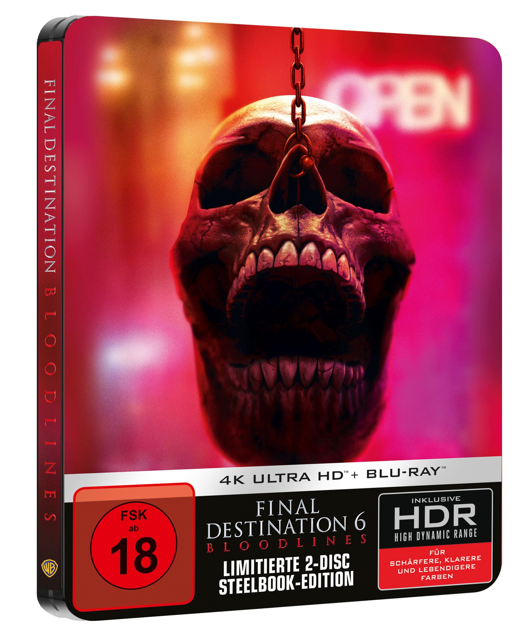 Final Destination: Bloodlines - Limited Steelbook (4K Ultra HD), (Blu-ray)