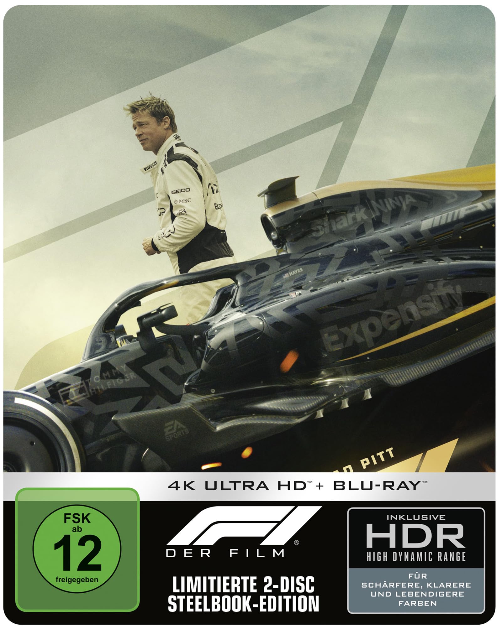 F1 (Limitiertes Steelbook B, 4K-UHD+Blu-ray)