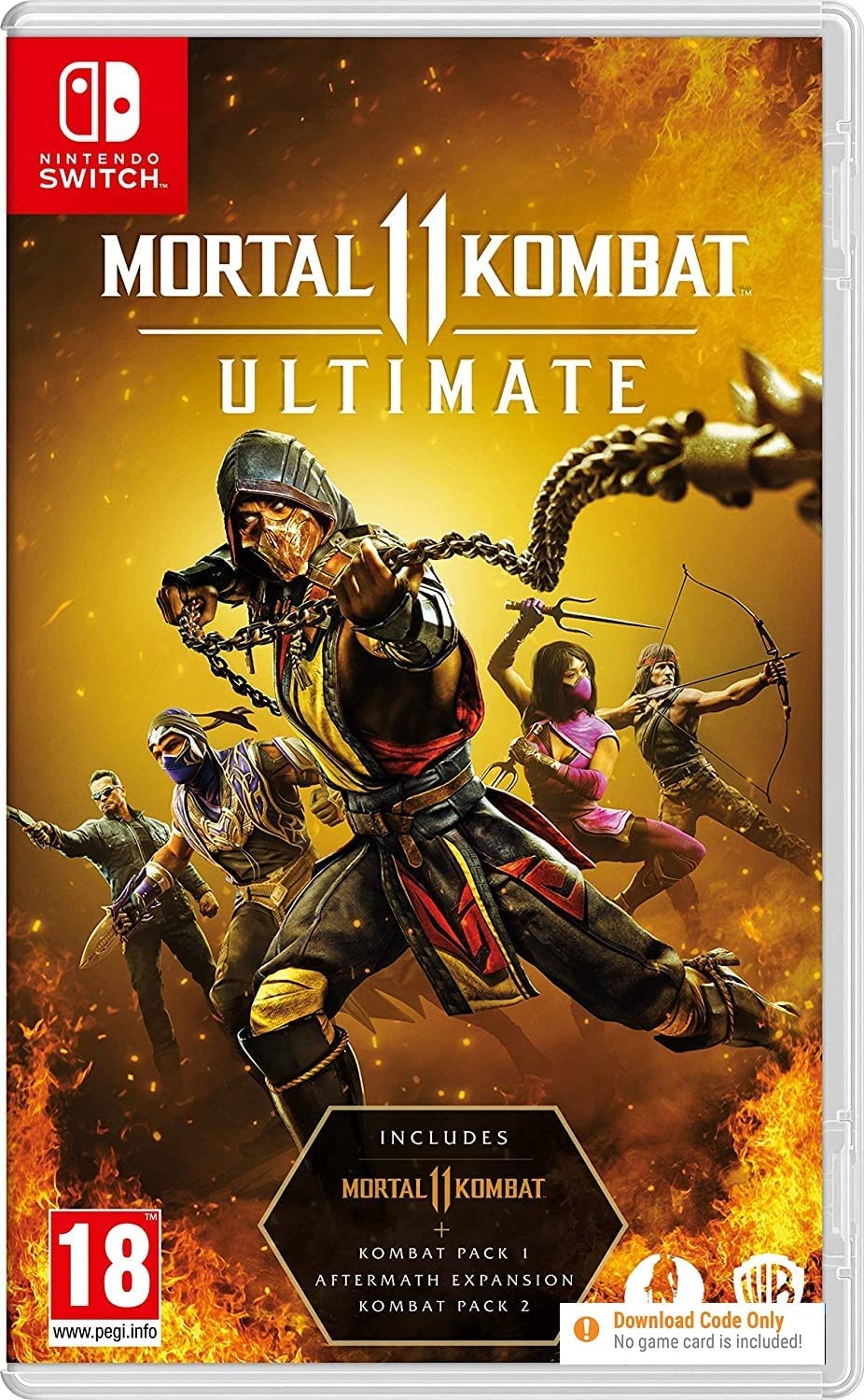 Mortal Kombat 11 - Ultimate (Code In Box) (Switch)
