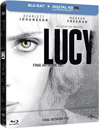 Lucy Steelbook Blu-ray, Zavvi Exclusive Limited Edition Steelbook (Blu-ray + UV Copy Limitiert auf 4.000 Stück) (UK Import mit deutschem Ton!) Uncut, Regionfree