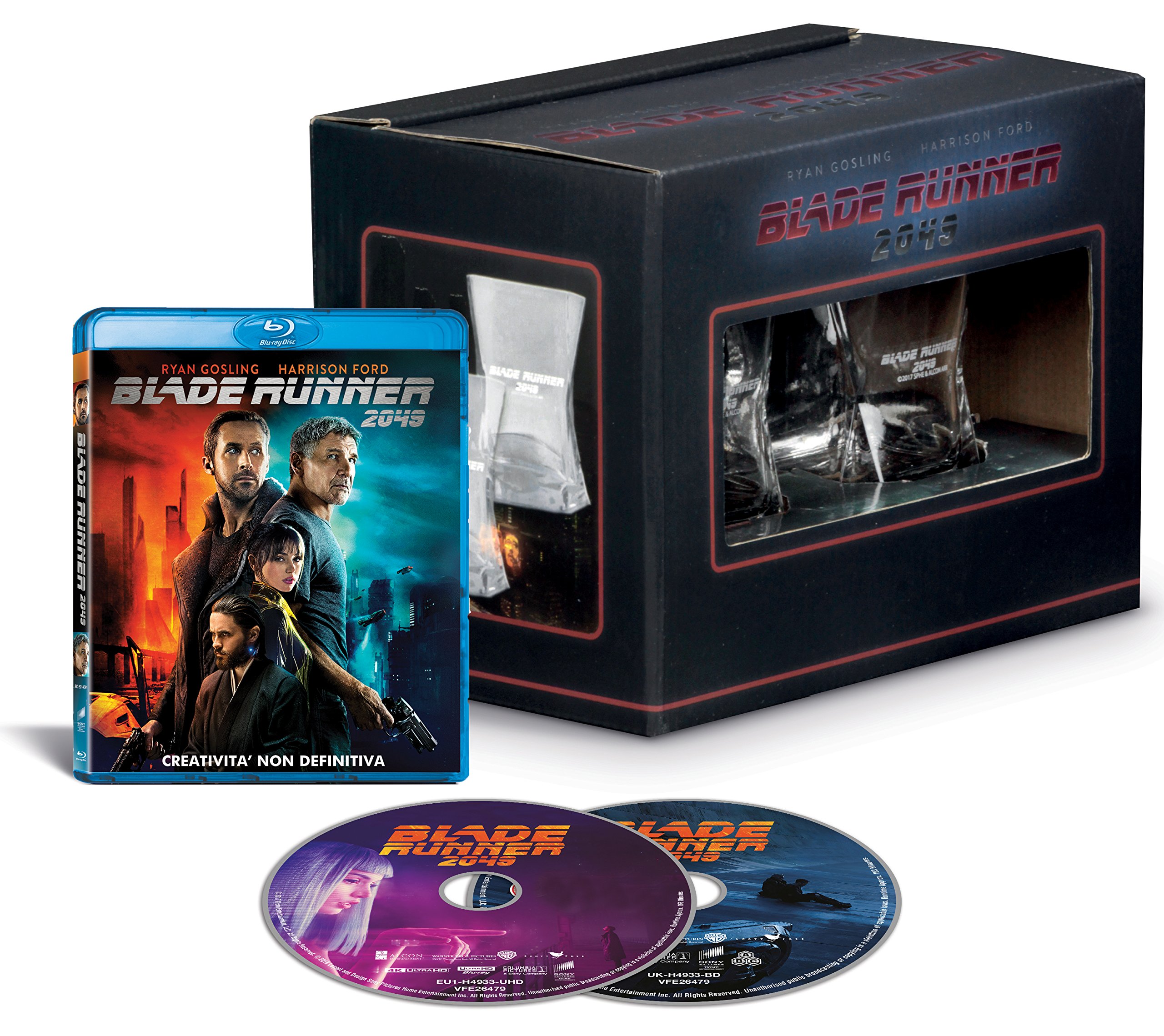 Blade Runner 2049 - Whisky Edition (Blu-Ray + Bonus Disc + 2 Whisky-Gläser