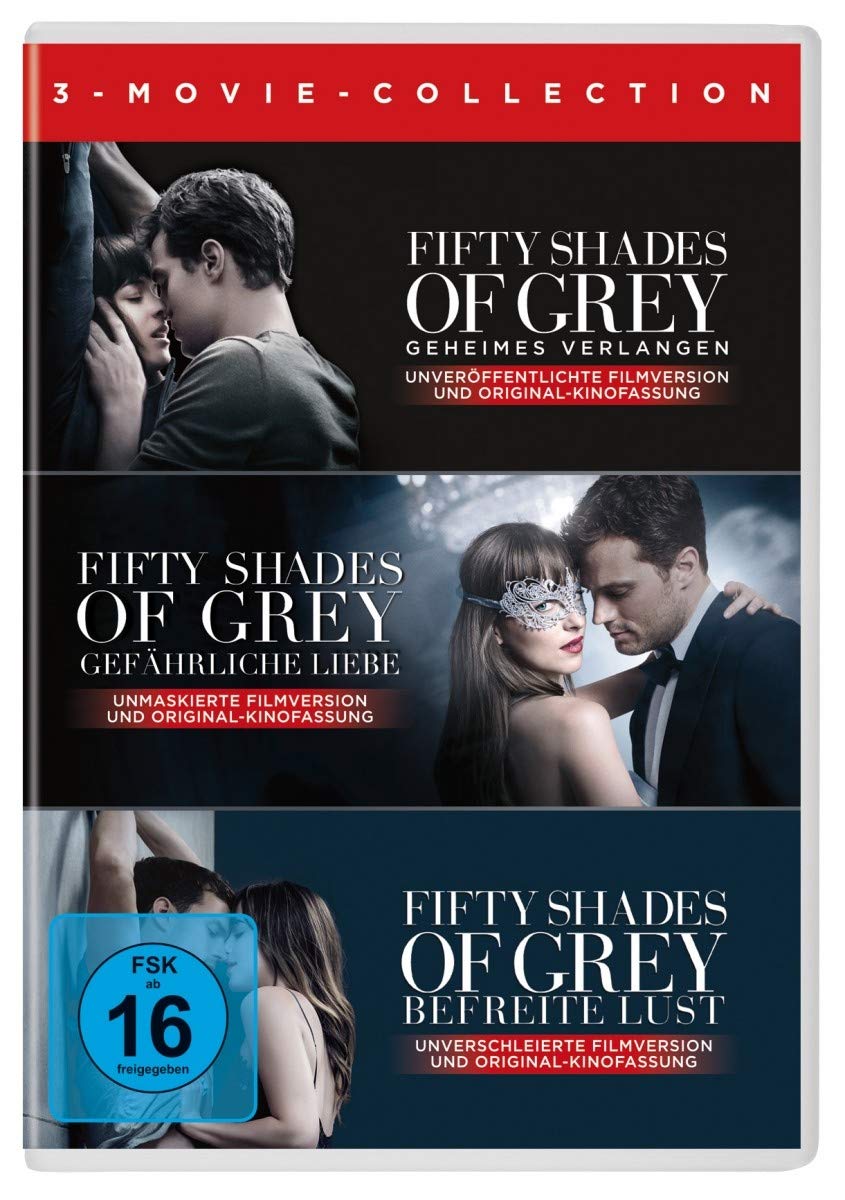 Fifty Shades - 3 Movie Collection [3 DVDs]