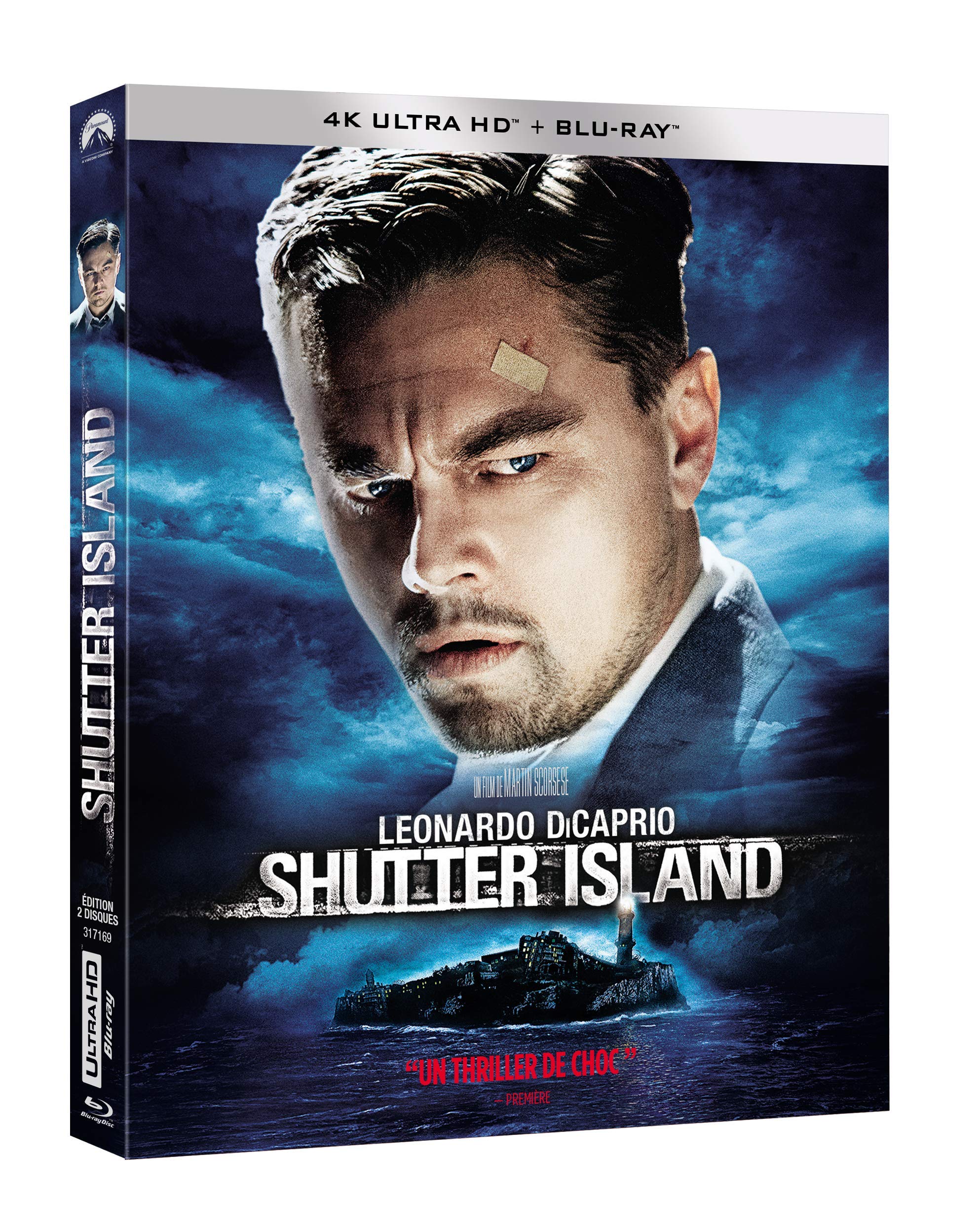 Shutter Island [4K Ultra HD + Blu-Ray] [2 DVDs] [FR Import]