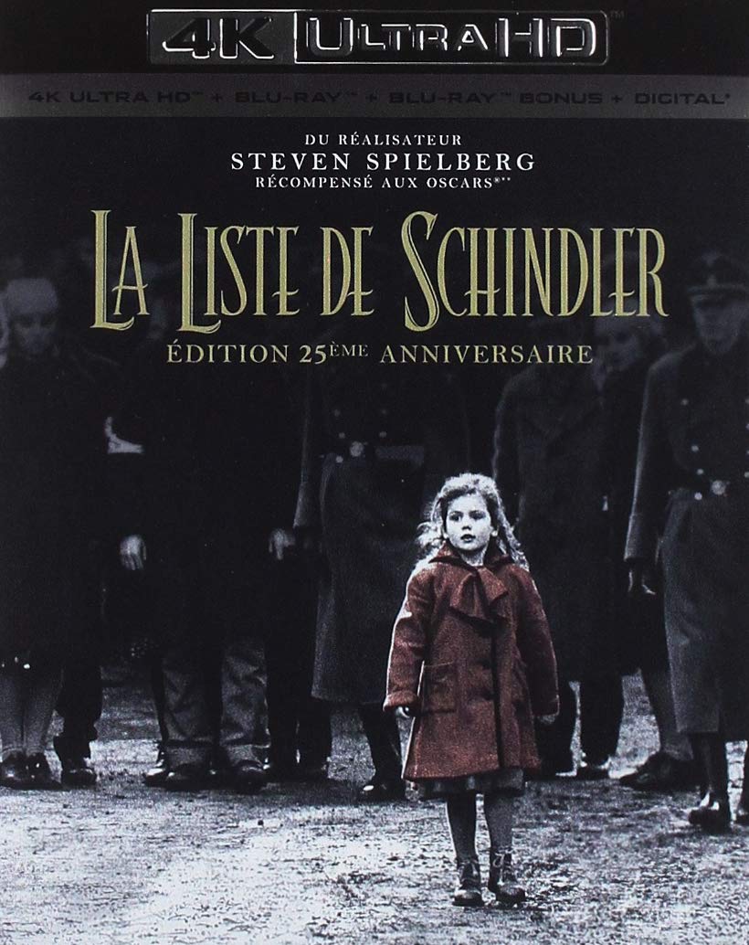 La liste de schindler 4k Ultra-HD [Blu-ray] [FR Import]