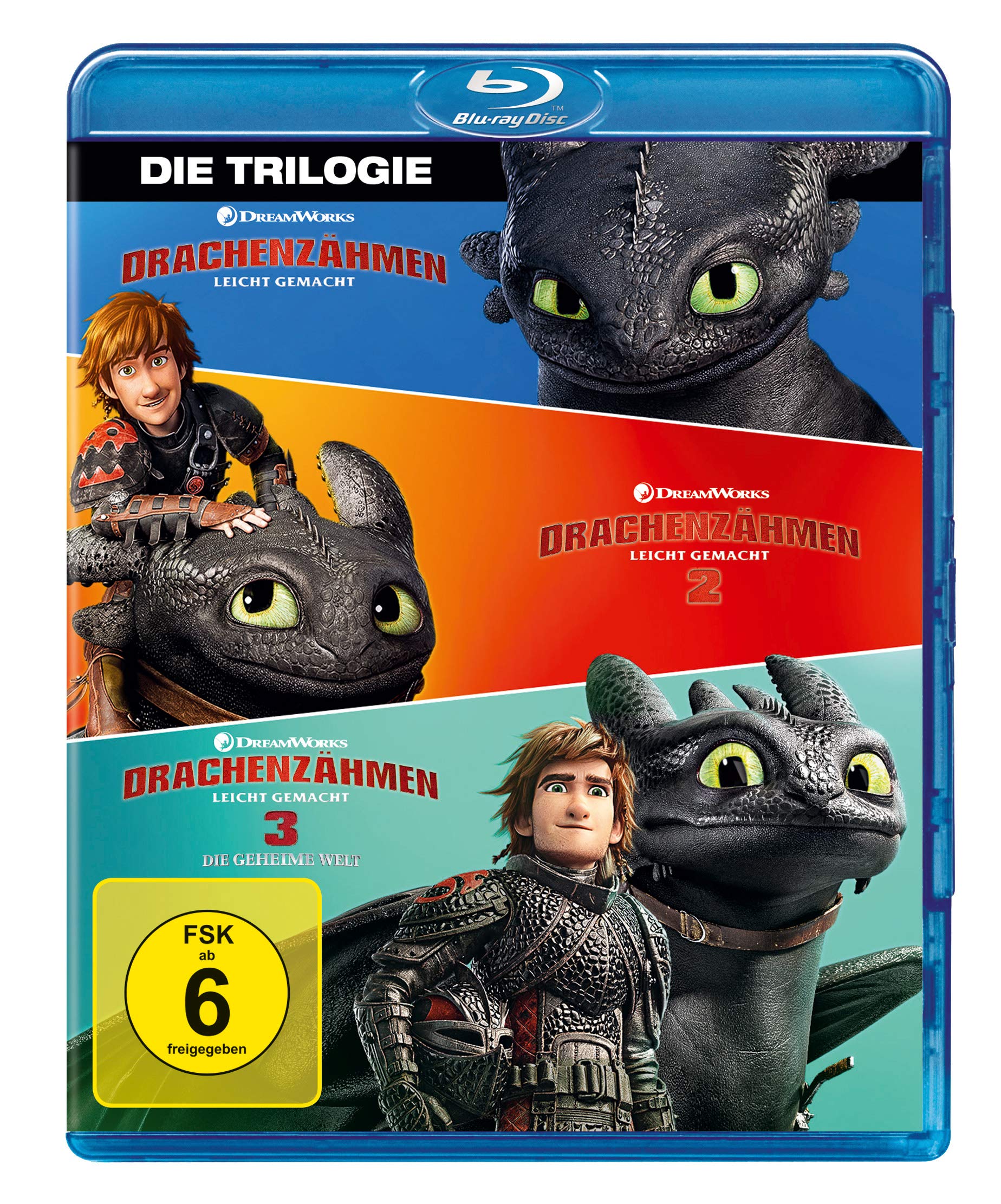 Drachenzähmen leicht gemacht 1 - 3 Movie Collection [Blu-ray]