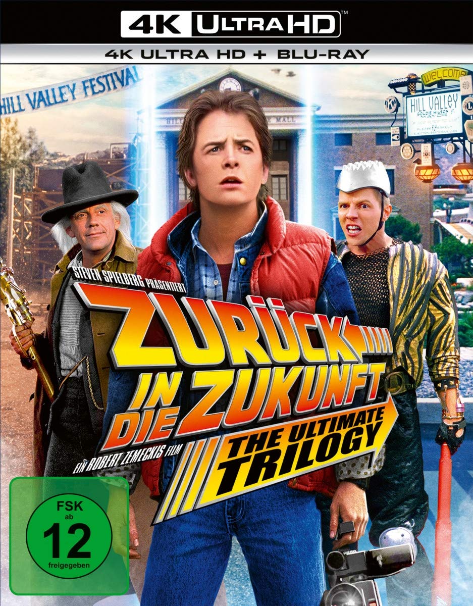 Zurück in die Zukunft - Trilogie (4K Ultra-HD) [Blu-ray]
