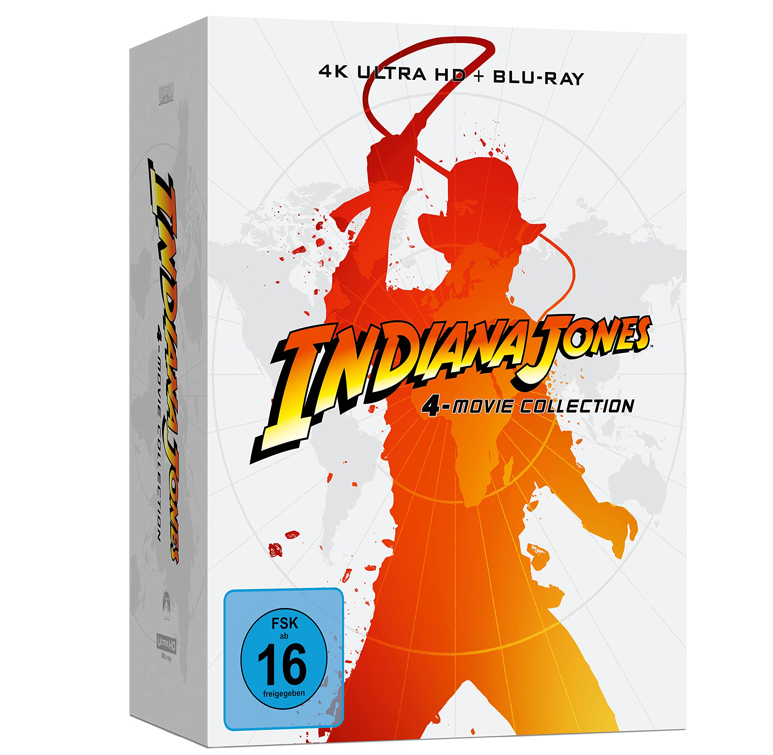 Indiana Jones - 4-Movie Collection / 4K Ultra-HD Blu-ray / Limited Steelbook (4K Ultra-HD)