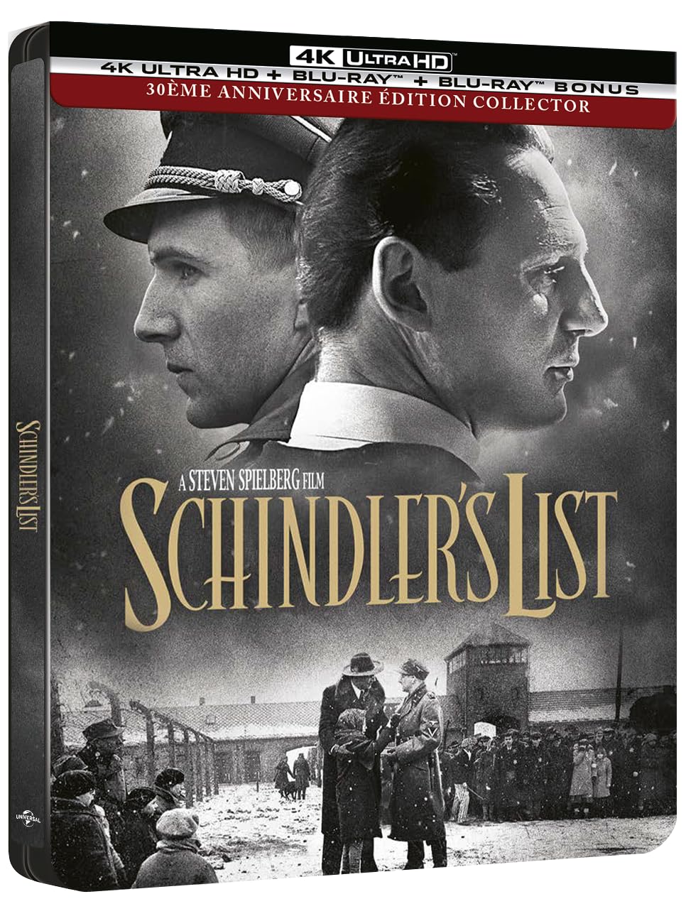 La liste de schindler 4k ultra hd [Blu-ray] [FR Import]