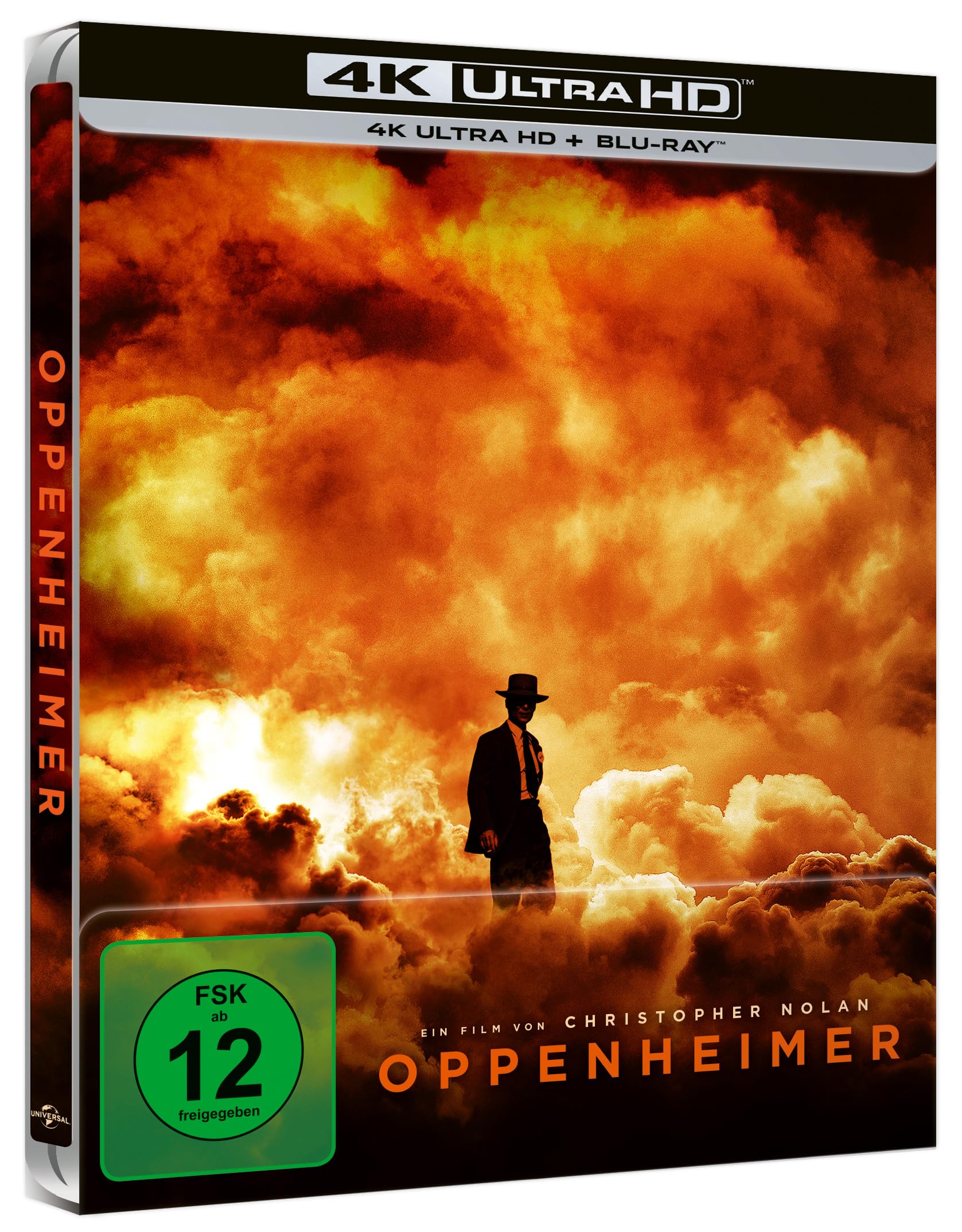 Oppenheimer - Limited Steelbook [4K UHD] + [Blu-ray 2D]