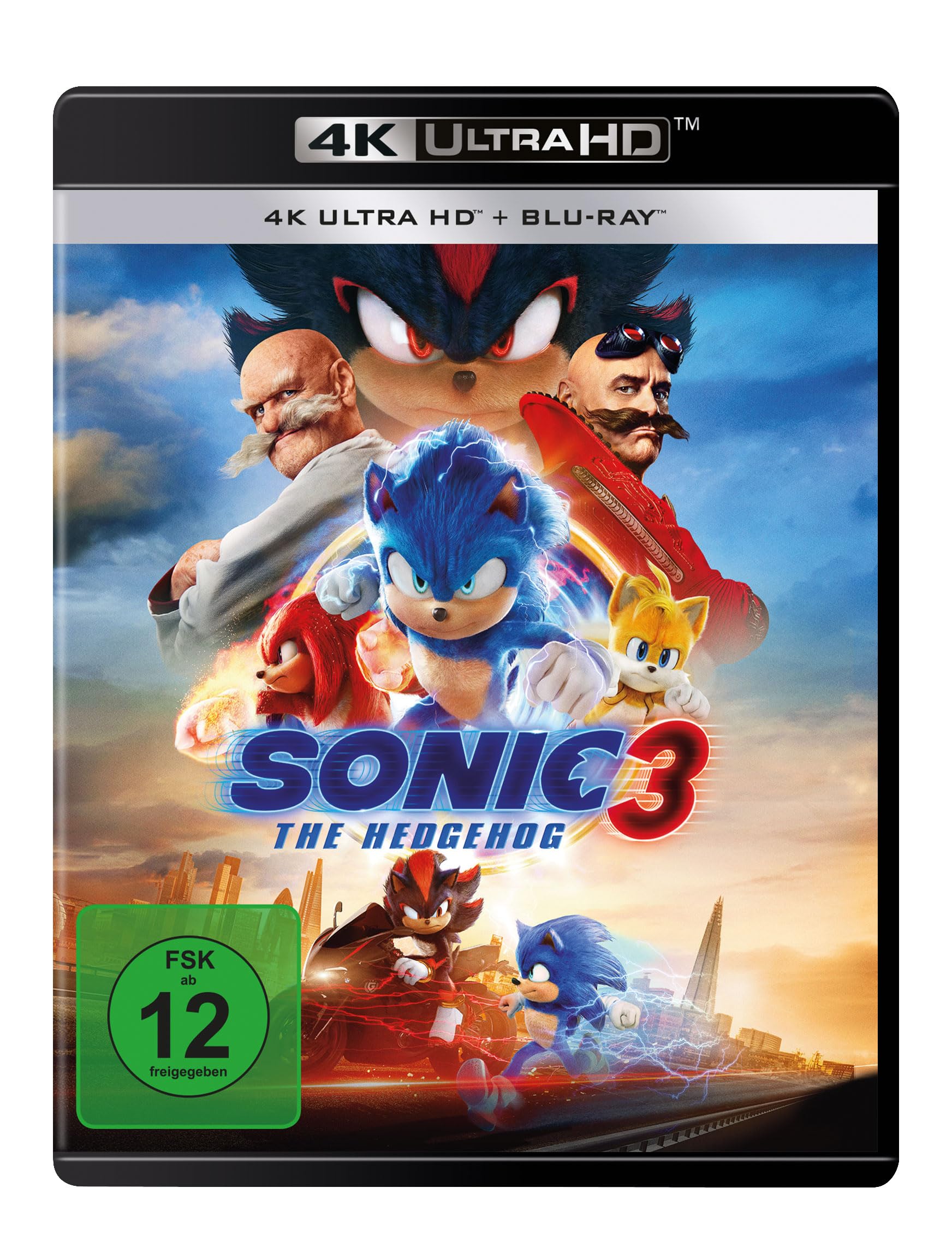 Sonic The Hedgehog 3 [4K Ultra HD] + [Blu-ray]