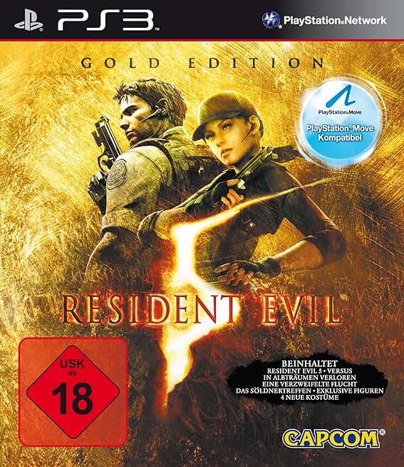 Resident Evil 5 [Gold Edition, Move kompatibel]