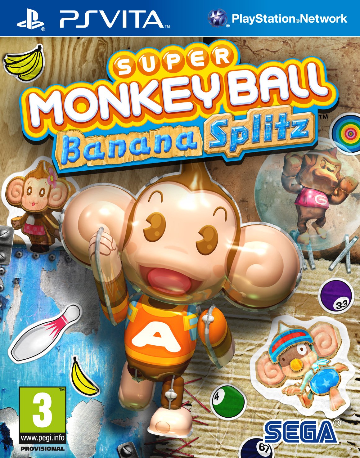 Super Monkey Ball: Banana Splitz (PS Vita) [UK IMPORT]