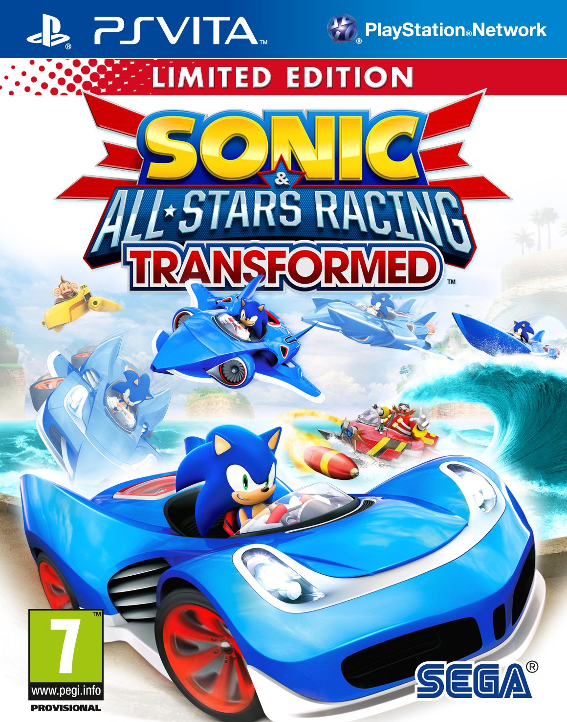 Sonic & All Stars Racing Transformed: Limited Edition (Playstation Vita) [UK IMPORT]