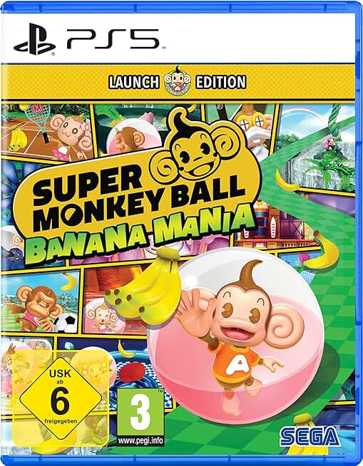 Super Monkey Ball Banana Mania Launch Edition