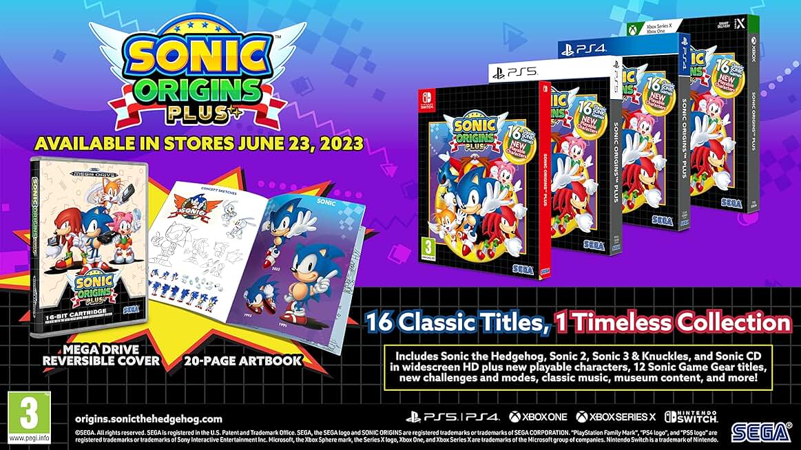 Sonic Origins Plus [Import]