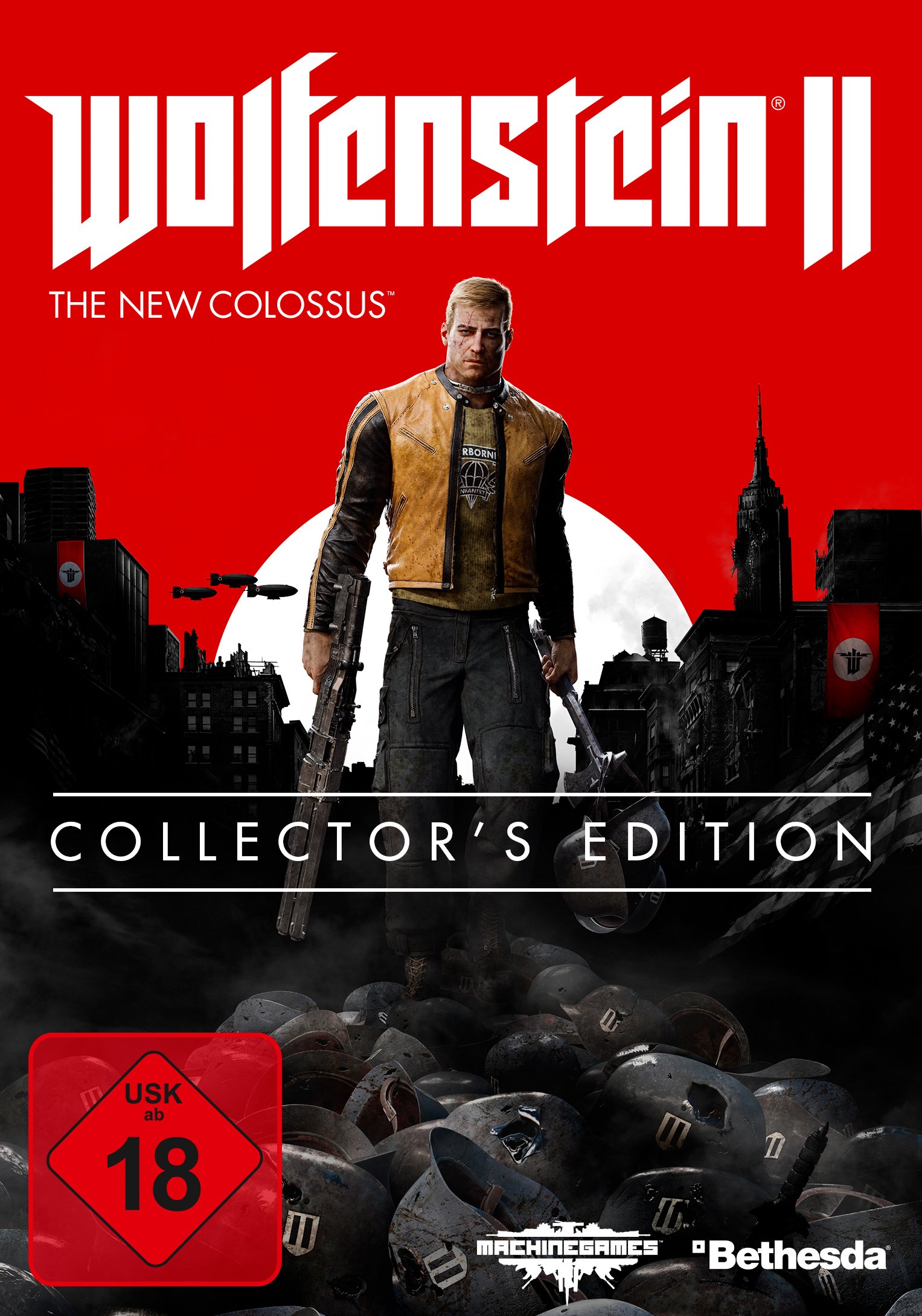 Wolfenstein II: The New Collossus [Collector's Edition inkl. Blaskowicz Figur, Sammelbox, Poster]