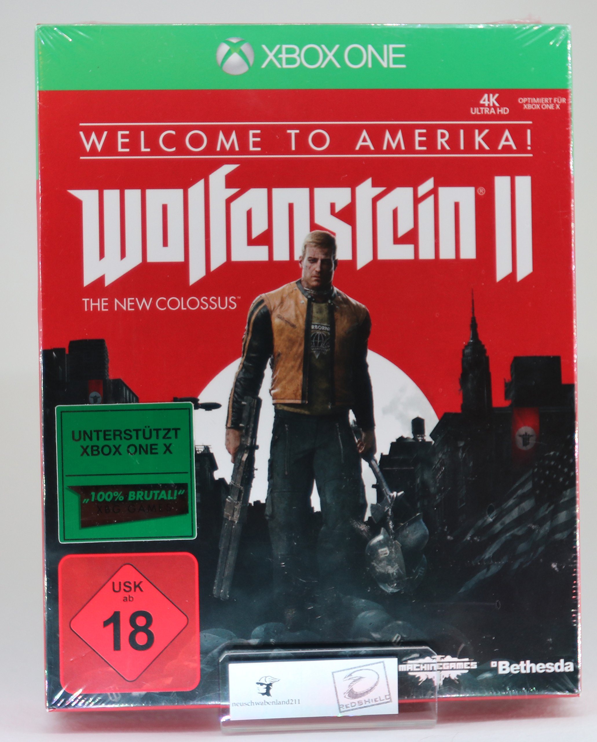 Wolfenstein II: The New Collossus [Welcome to Amerika!, inkl. Zeitschrift & Kartenhülle]