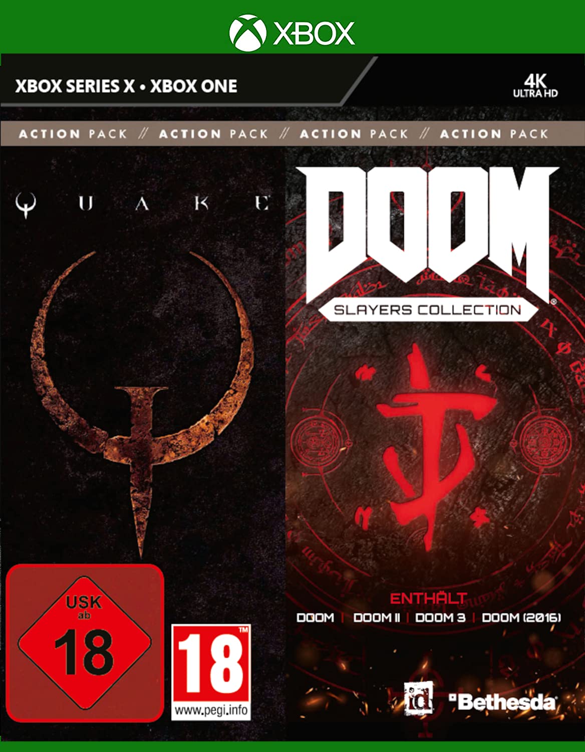 id Action Pack Vol. 1 (Quake + DOOM Slayers Collection)