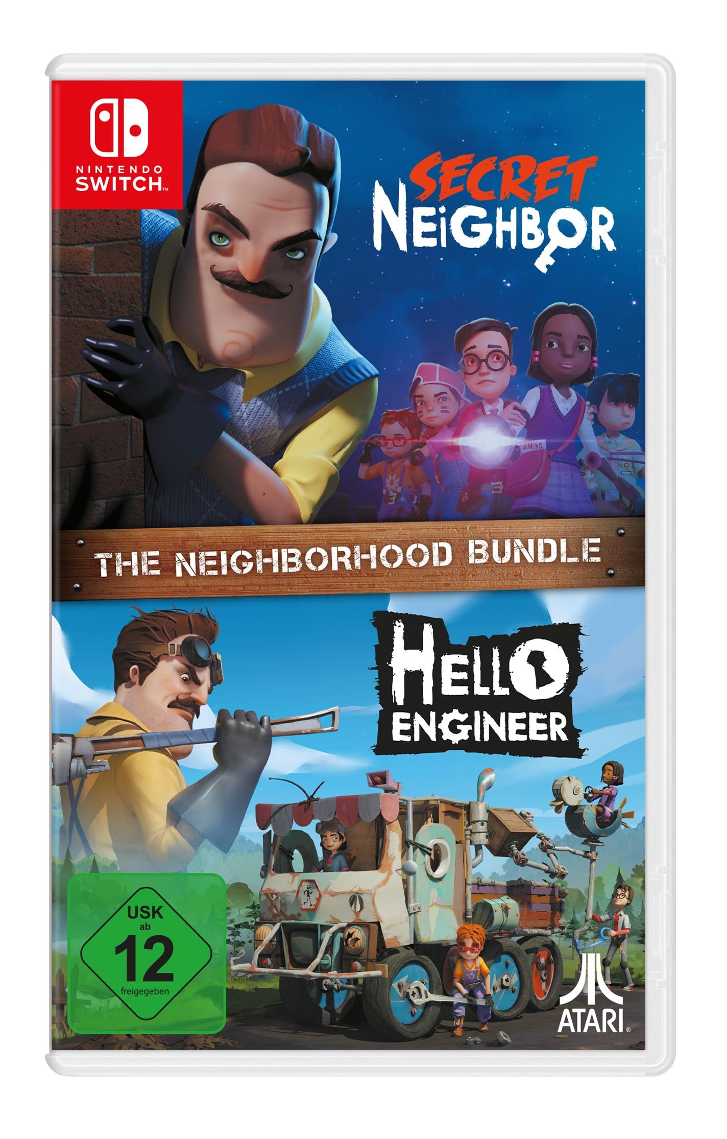 Secret Neighbor + Hello Engineer - Switch