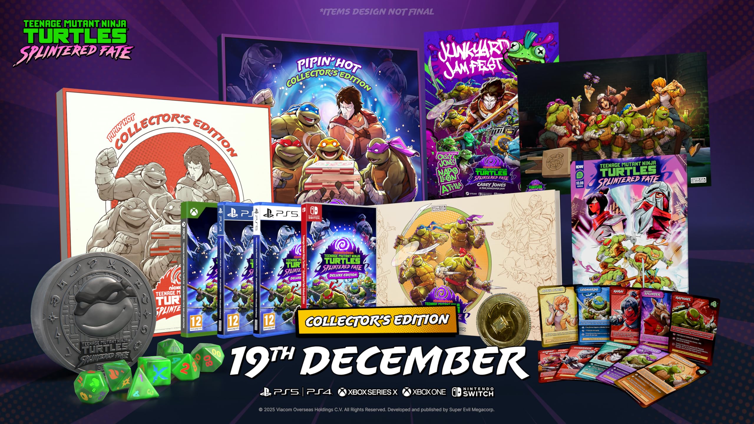 Teenage Mutant Ninja Turtles: Splintered Fate - Pipin Hot Collector's Edition - EN/FR/IT/ES (Switch)